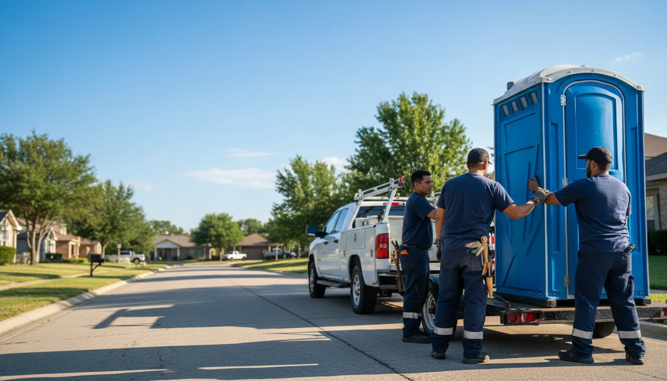 Portable Toilet Rental in Elgin, TX near me